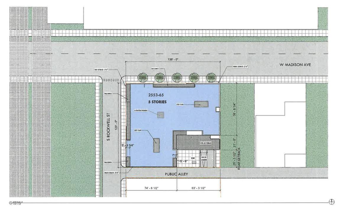 Mixed-use development proposed at 2565 W. Madison | Urbanize Chicago